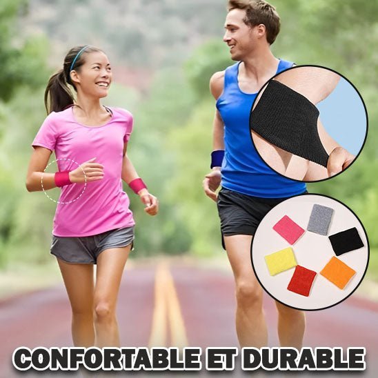 Bracelet de sport absorbant 8x10cm - BefitBegood