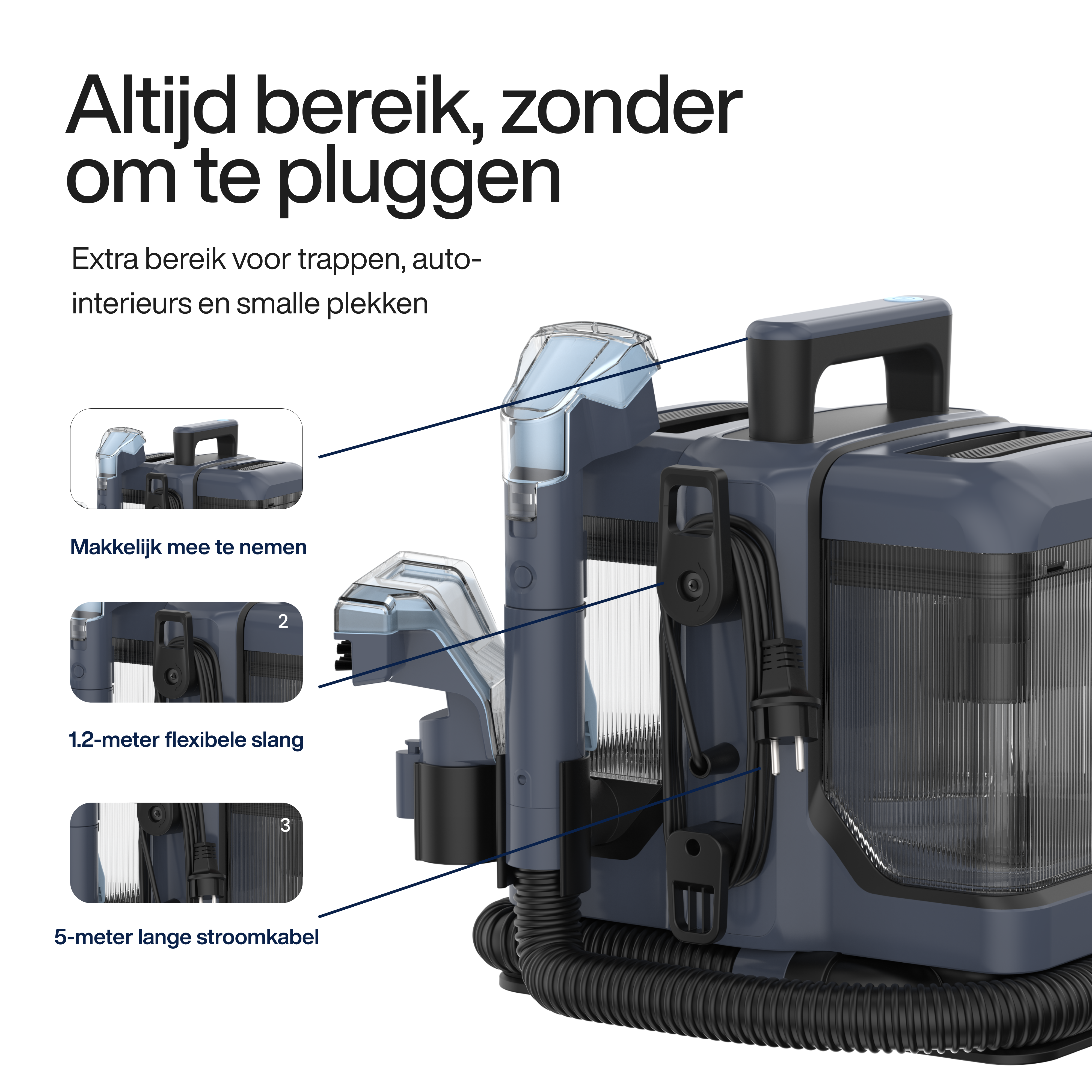 Vlekkenreiniger PowerClean V2