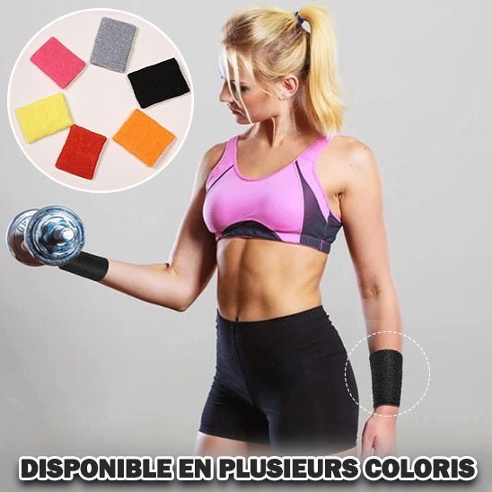 Bracelet de sport absorbant 8x10cm - BefitBegood