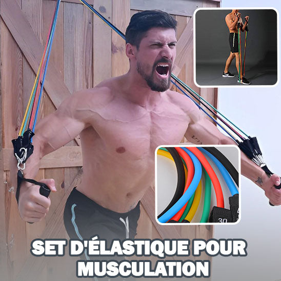 Set d'élastique pour musculation